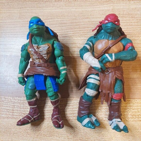 Teenage Mutant Ninja Turtles Pizza Thrower Bike + 4 Turtles - Picture 7 of 16